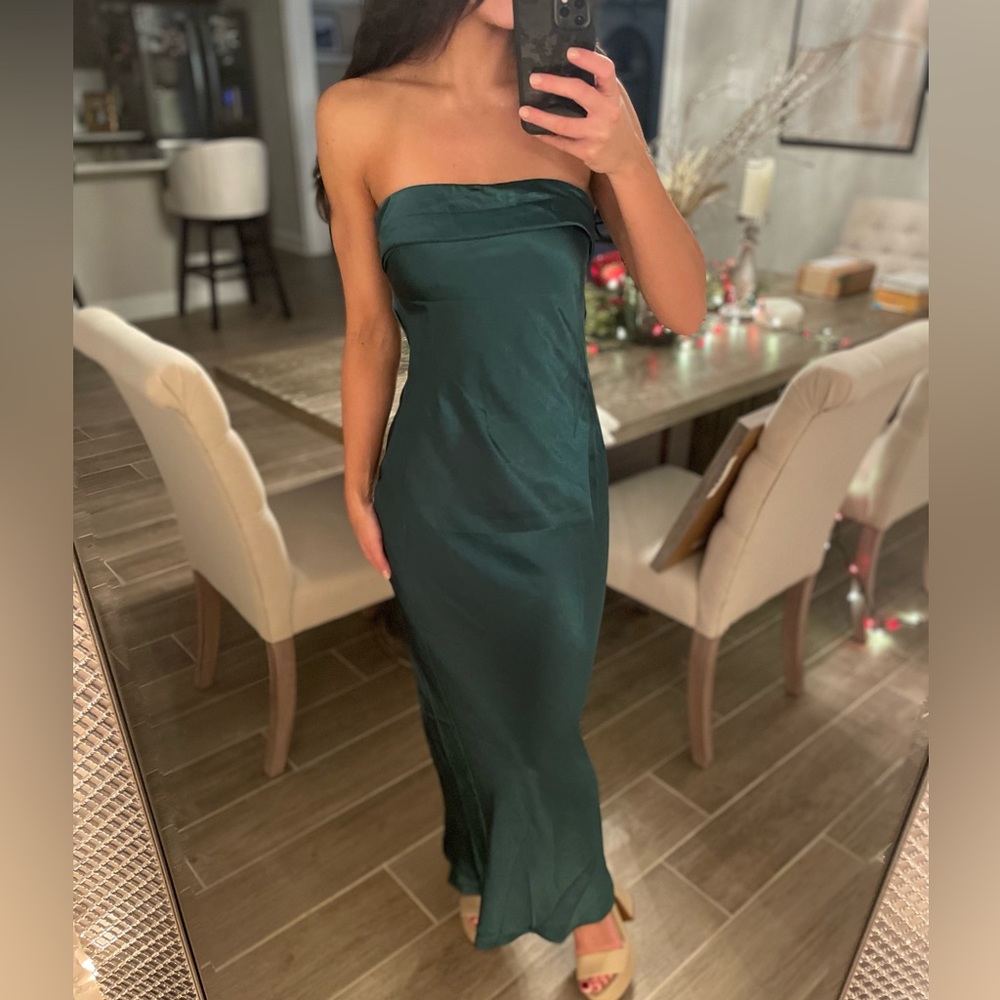 Billy J Giselle Emerald Maxi Dress